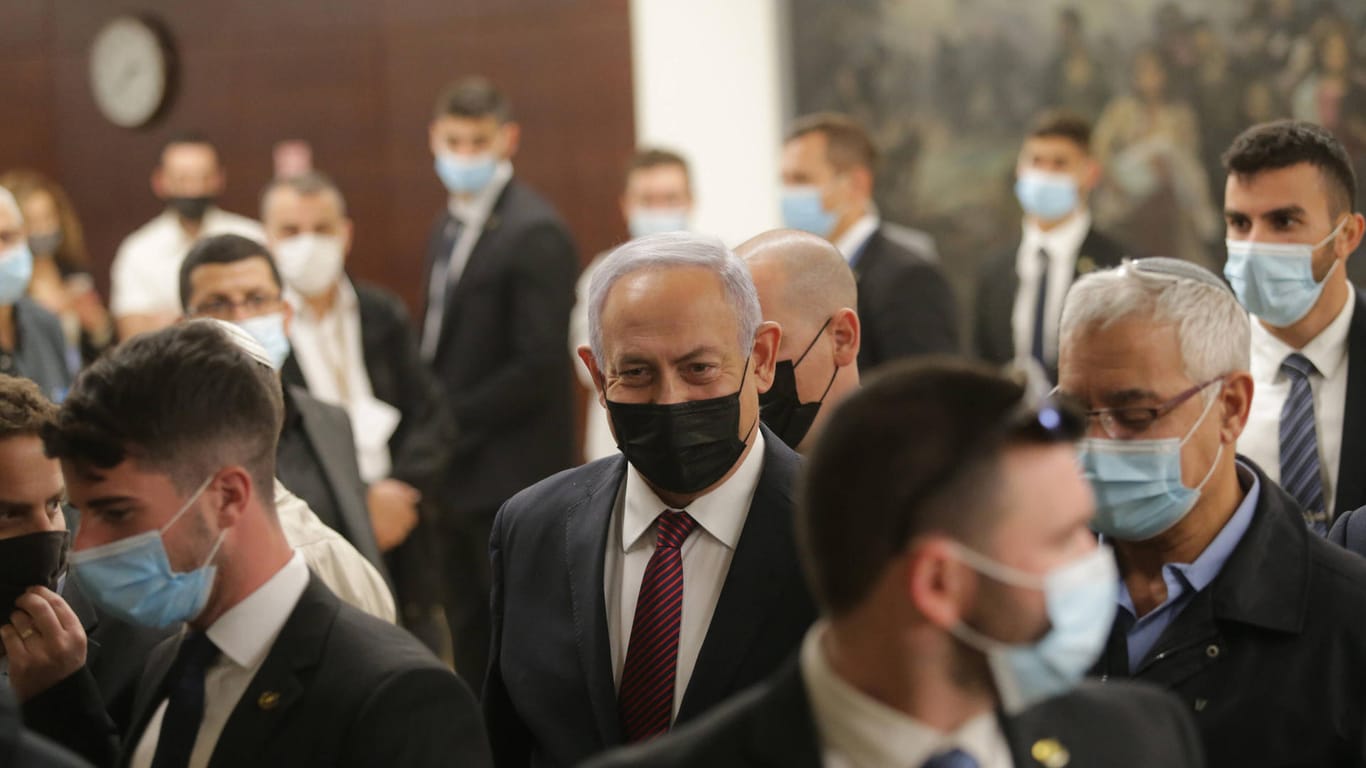 Benjamin Netanjahu: Israels Regierungschef und seiner Koalition war es nicht gelungen, den Haushaltsstreit beizulegen.