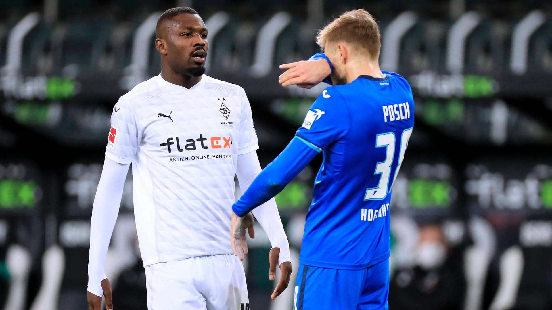 Marcus Team spuckte dem Hoffenheimer Stefan Posch ins Gesicht: Für diese Aktion wurde er für sechs Spiele gesperrt. Marcus Team spuckte dem Hoffenheimer Stefan Posch ins Gesicht: Für diese Aktion wurde er für sechs Spiele gesperrt.