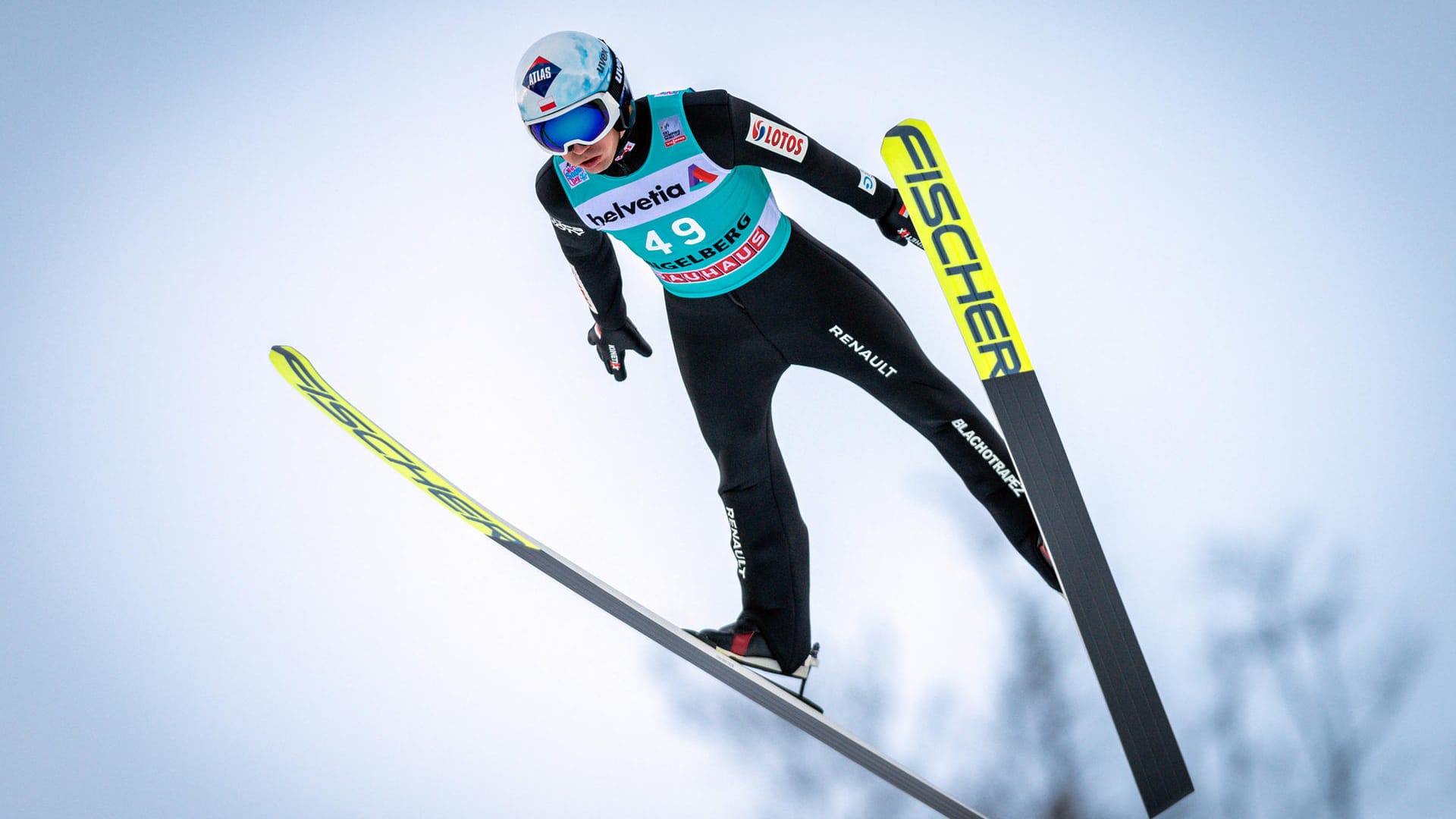 Kamil Stoch: Beim Springen in Engelberg im Dezember.