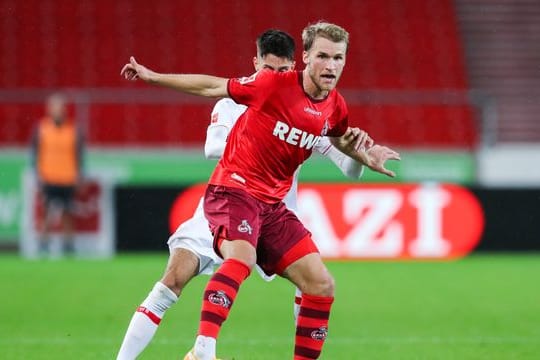 Kölns Stürmer Sebastian Andersson fällt mit Knieproblemen bis auf Weiteres aus.