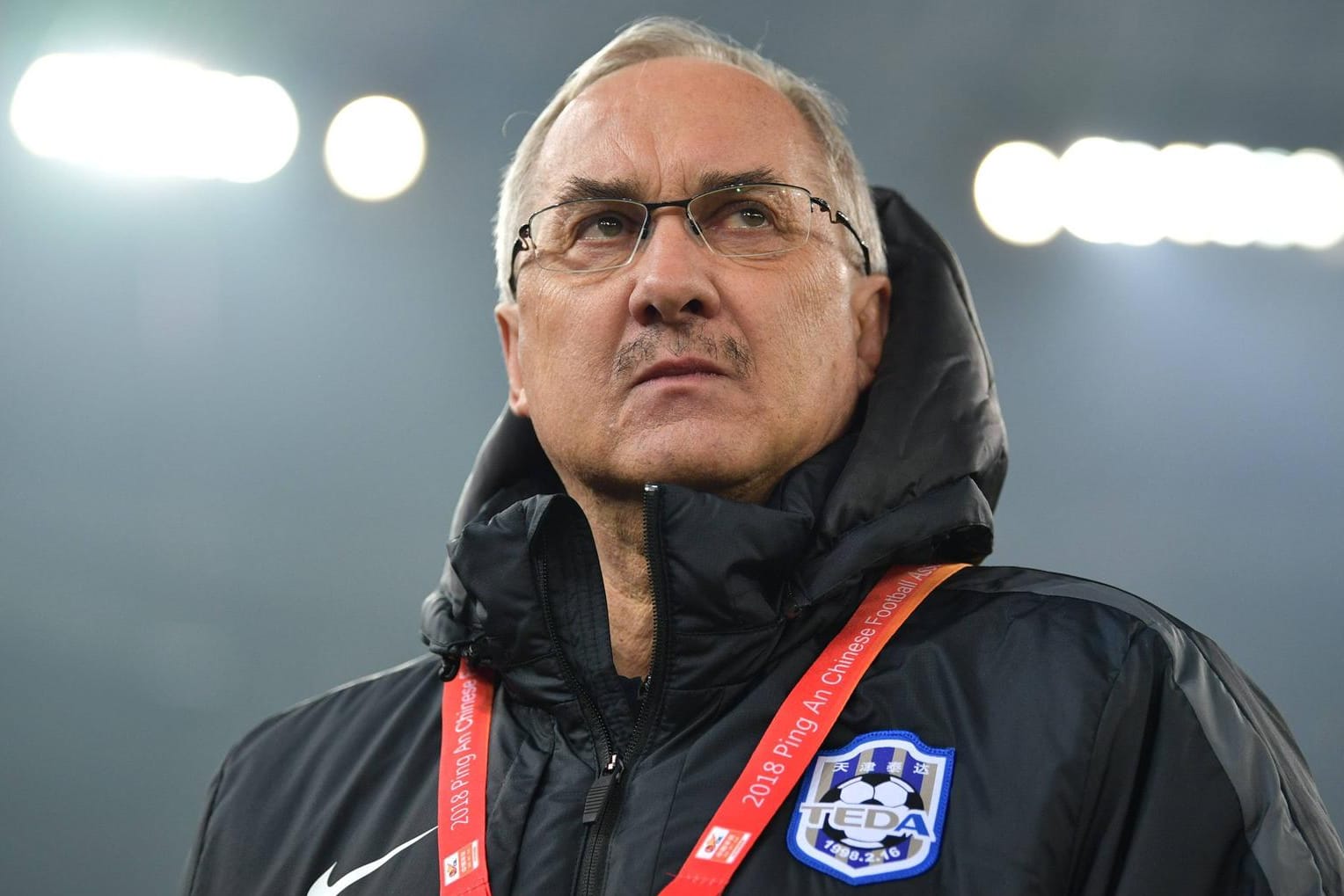 Uli Stielike: Von 2017 bis 2020 trainierte der Ex-Profi den chinesischen Klub Tianjin Teda.