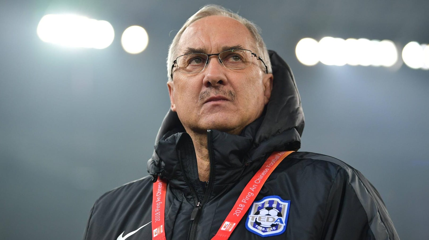 Uli Stielike: Von 2017 bis 2020 trainierte der Ex-Profi den chinesischen Klub Tianjin Teda. Uli Stielike: Von 2017 bis 2020 trainierte der Ex-Profi den chinesischen Klub Tianjin Teda.