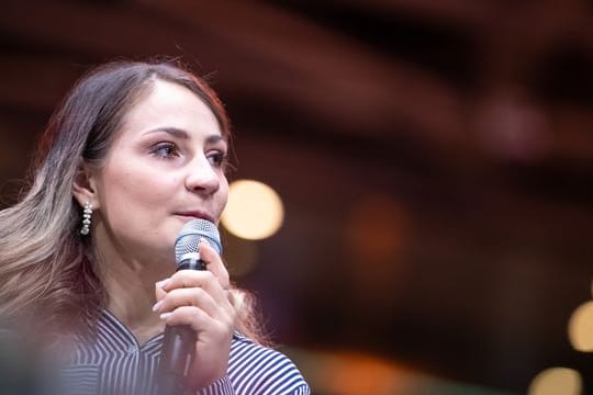 Bahnrad-Olympiasiegerin Kristina Vogel machen die "Querdenker"-Demonstrationen gegen die Corona-Beschränkungen "sauer".