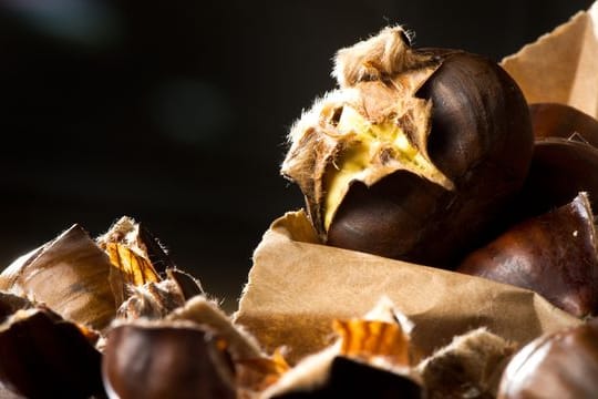 Heiße Maroni: Sie schmecken lecker und sind gesund.