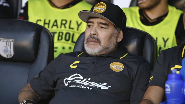 Diego Maradona: Die Fußball-Legende starb im November 2020.