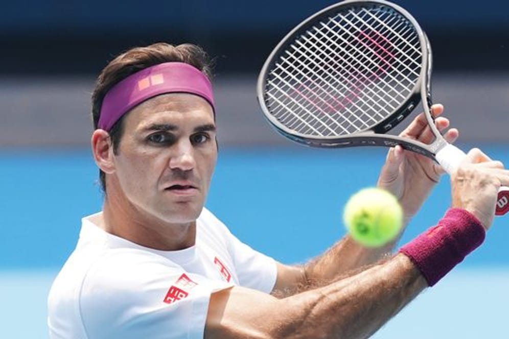 Könnte nach seiner Verletzung bei den Australian Open aufschlagen: Roger Federer.