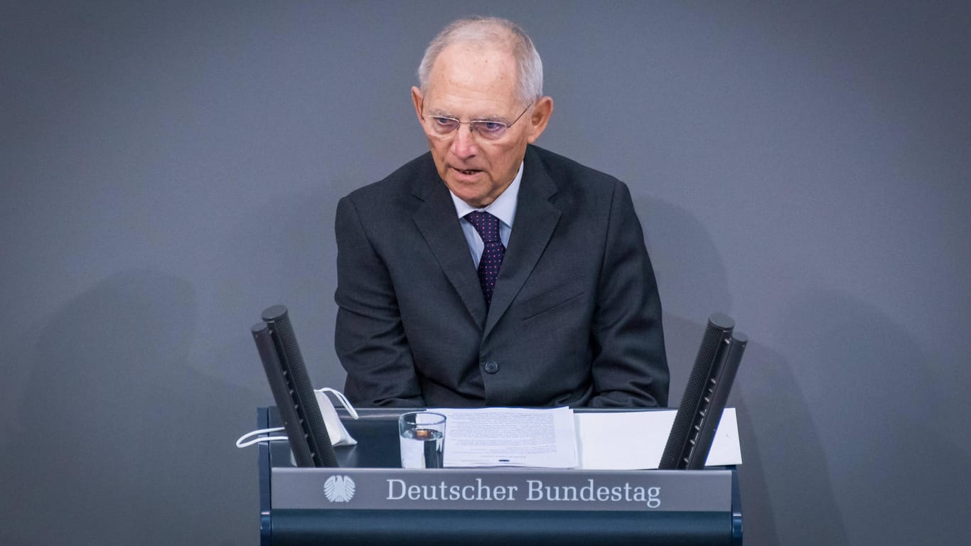 Wolfgang Schäuble Präsident des Deutschen Bundestages: "Mein Rat ist seit langem, die Entscheidung spät zu treffen."