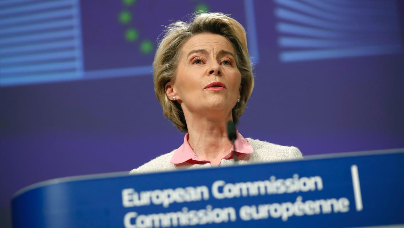 EU-Kommissionschefin Ursula von der Leyen: "Es hat gedauert, aber nun haben wir ein Abkommen."