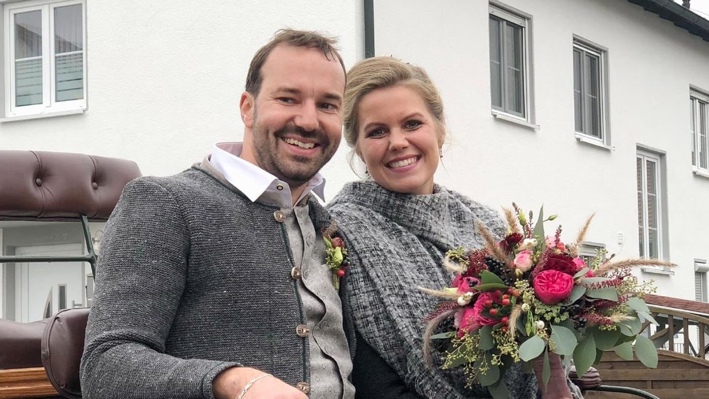 Christian und Barbara: 2019 besiegelten sie ihre Liebe mit dem Jawort.