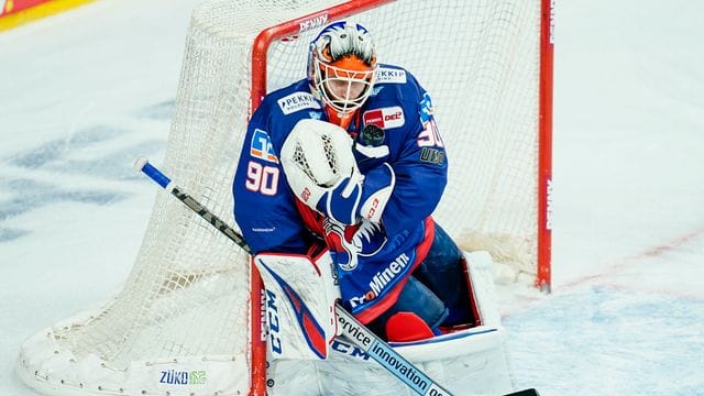 Torwart Felix Brückmann hielt seinen Kasten gegen die Straubing Tigers sauber.