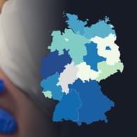 Eine Corona-Impfung in Deutschland: Das RKI veröffentlicht in der Woche täglich neue Zahlen über den Impf-Fortschritt.