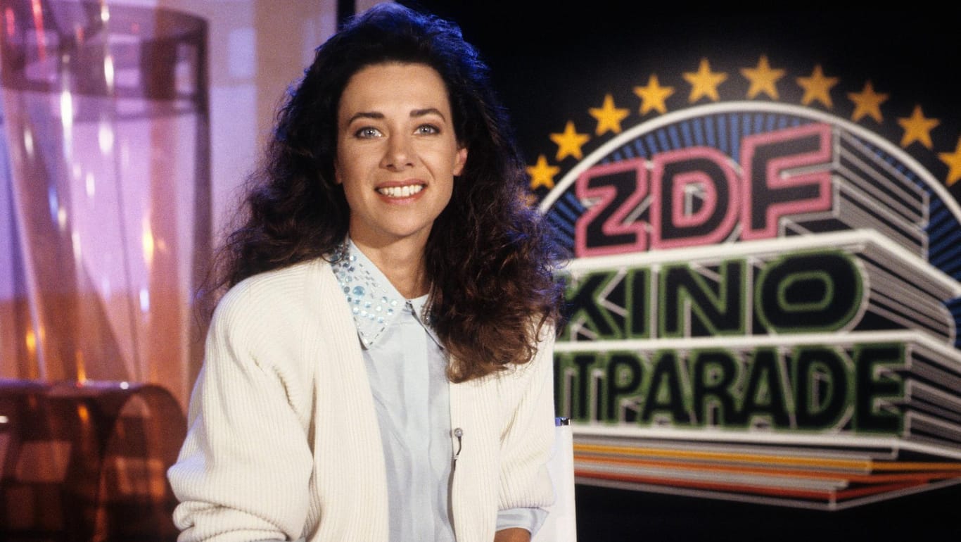"Kino-Hitparade": Sabine Sauer moderierte 1984 ihre erste eigene Sendung.