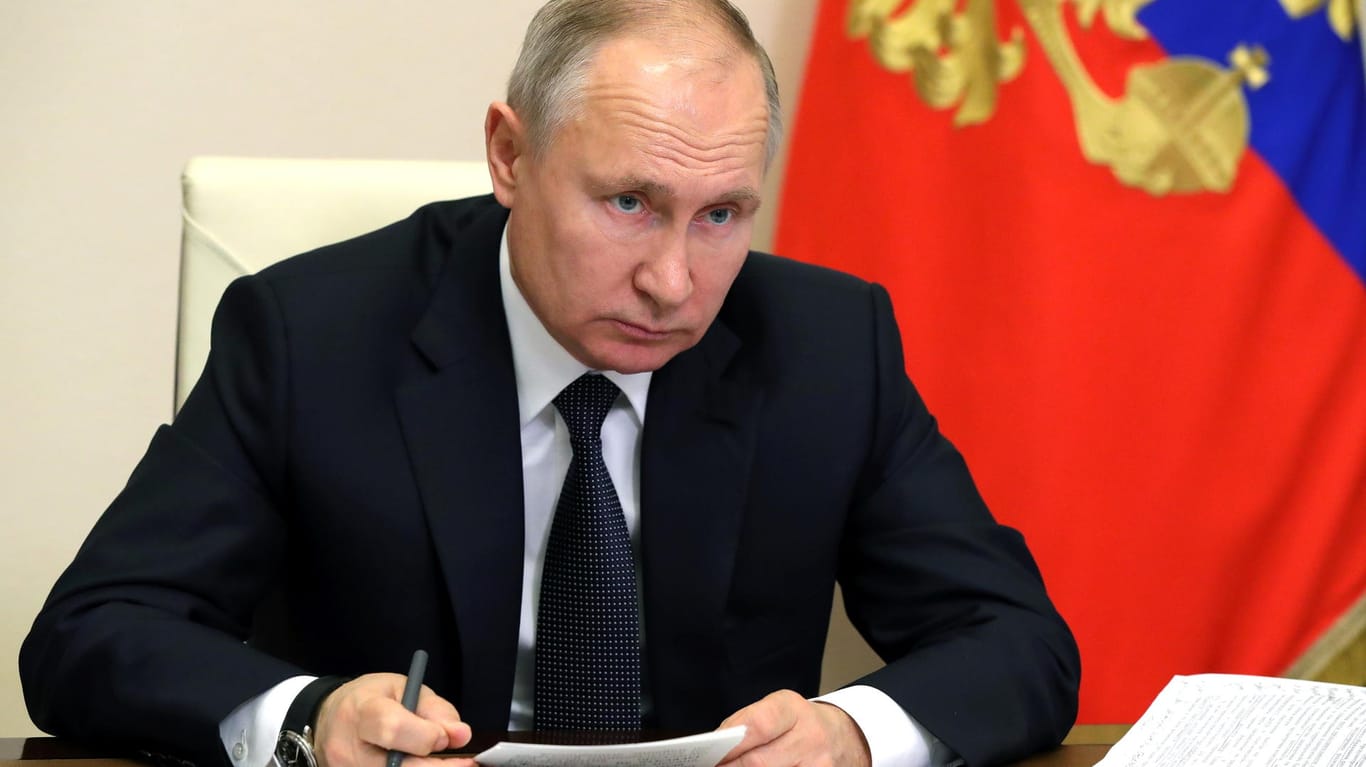 Russlands Präsident Wladimir Putin: Russland hat Einreisesperren gegen weitere deutsche Regierungsvertreter verhängt.