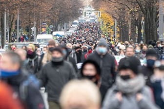 Protest gegen Corona-Politik in Berlin
