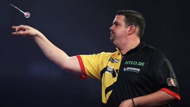 Gabriel Clemens ist bei der Darts-WM ausgeschieden.