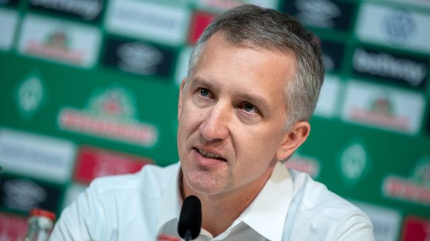 Hat seinen Vertrag bei Werder Bremen verlängert: Geschäftsführer Frank Baumann.