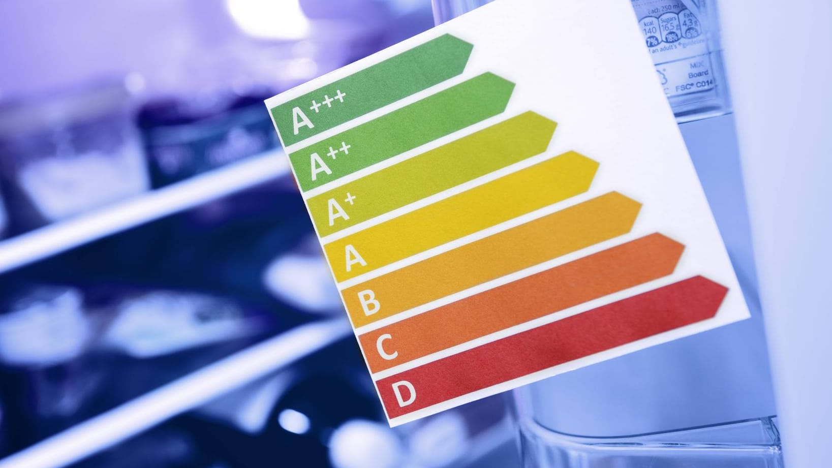 Energieeffizienzklassen: Bei Kühlschränken lohnt es sich bereits nach wenigen Jahren, in eine bessere Energieeffizienzklasse zu investieren.