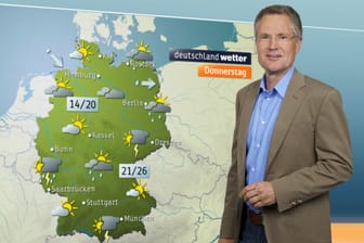 Gunther Tiersch: Der Meteorologe moderierte am Dienstag zum letzten Mal das Wetter im "ZDF heute journal".
