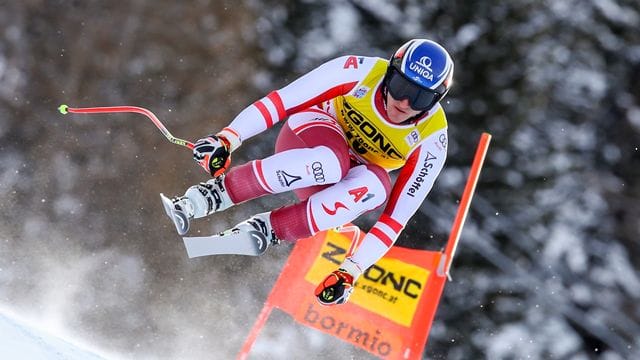 Sieger der Abfahrt in Bormio: Matthias Mayer.