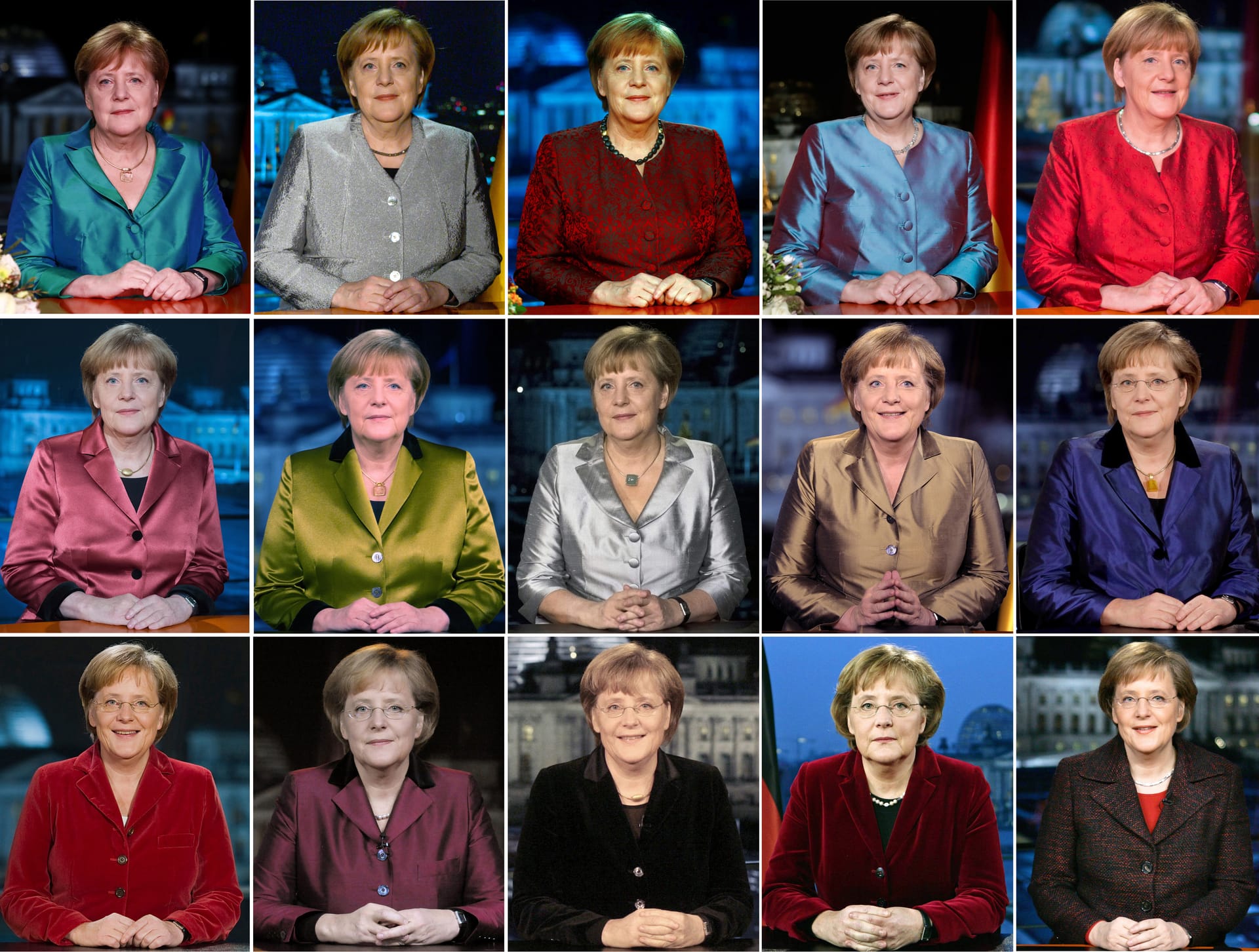 15 Jahre Merkel: In diesem Jahr wird die letzte Neujahrsansprache der Kanzlerin ausgestrahlt.