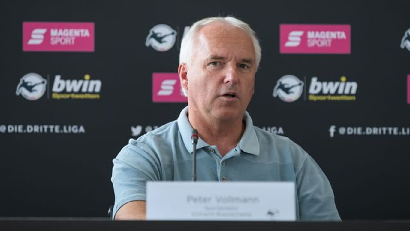 Peter Vollmann, Sport-Geschäftsführer bei Eintracht Braunschweig.