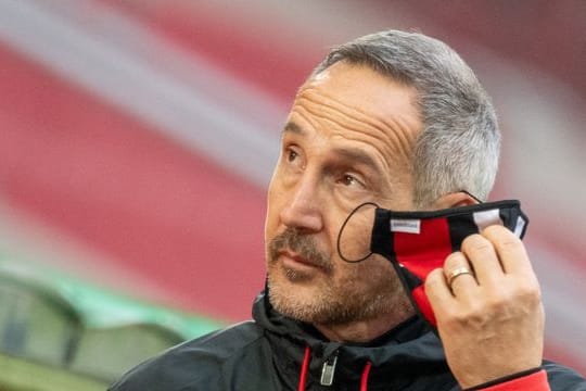 Adi Hütter bedauert aus sportlicher Sicht den Abgang von Bas Dost.