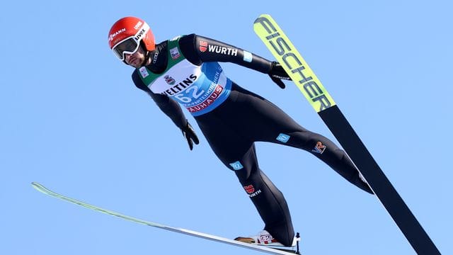 Markus Eisenbichler kam in der Qualifikation zum Neujahrsspringen auf den dritten Rang.