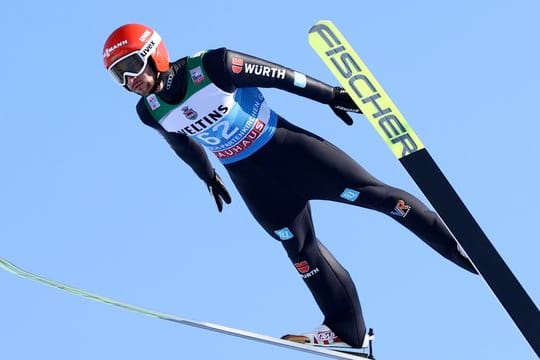 Markus Eisenbichler kam in der Qualifikation zum Neujahrsspringen auf den dritten Rang.