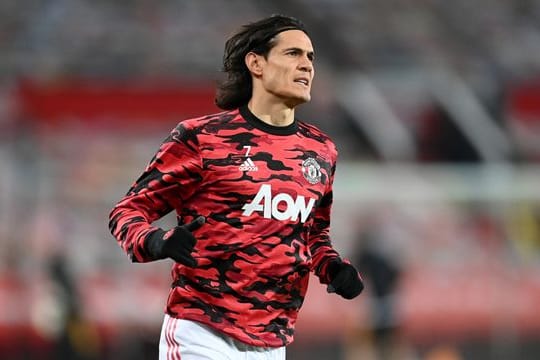 Manchester United's Edinson Cavani wurde wegen eines Instagram-Posts gesperrt.