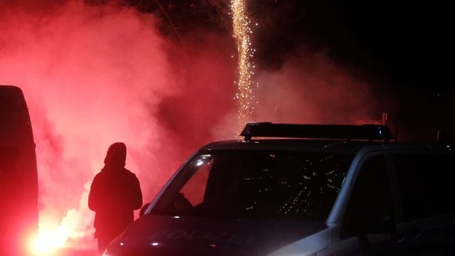 Silvesternacht in Leipzig-Connewitz Silvesternacht in Leipzig-Connewitz