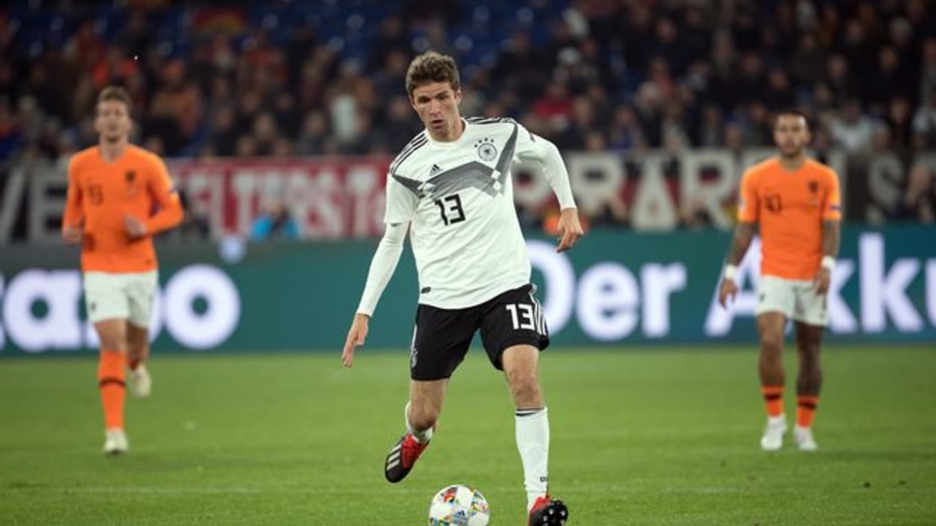 Spielte zuletzt nicht in der Nationalmannschaft: Thomas Müller.