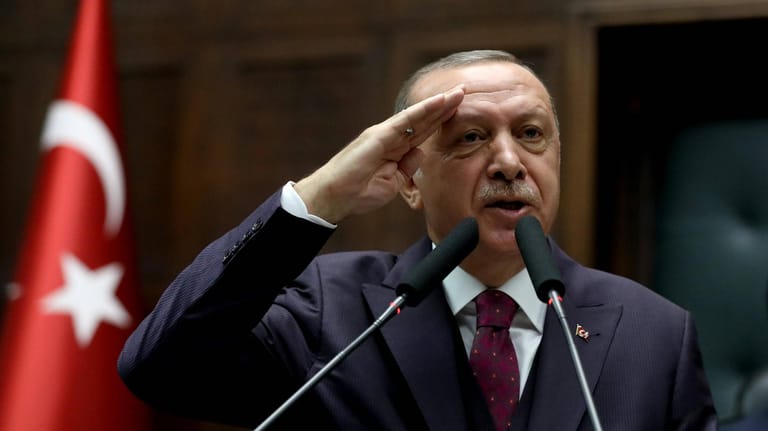 Der türkische Präsident Recep Tayyip Erdoğan: Er will der Verteidigungsindustrie "weiterhin jegliche Unterstützung zukommen lassen".