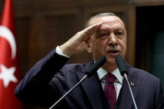 Der türkische Präsident Recep Tayyip Erdoğan: Er will der Verteidigungsindustrie "weiterhin jegliche Unterstützung zukommen lassen".