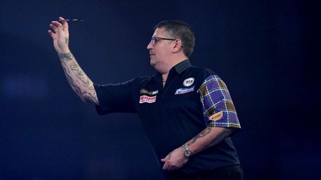 Der Schotte Gary Anderson ist der Angstgegner vom Engländer Dave Chisnall. Der Schotte Gary Anderson ist der Angstgegner vom Engländer Dave Chisnall.