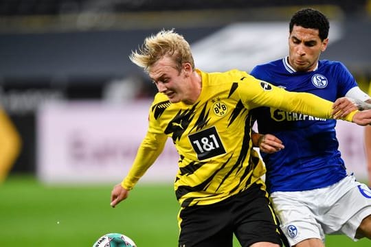 Julian Brandt (l) kam in dieser Saison nur selten zum Einsatz.
