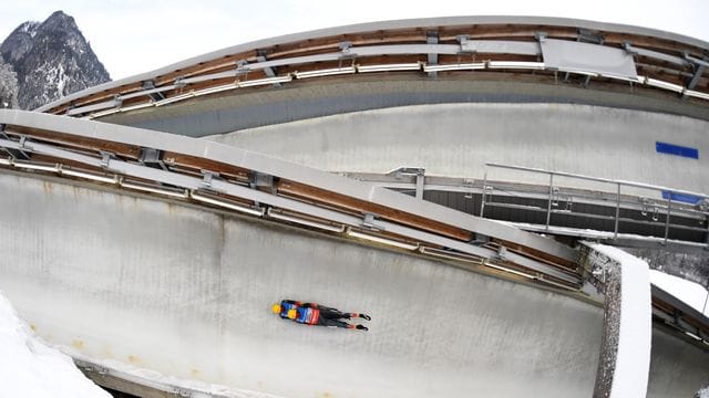 Toni Eggert und Sascha Benecken gewannen im Eiskanal der Kunsteisbahn am Königssee. Toni Eggert und Sascha Benecken gewannen im Eiskanal der Kunsteisbahn am Königssee.