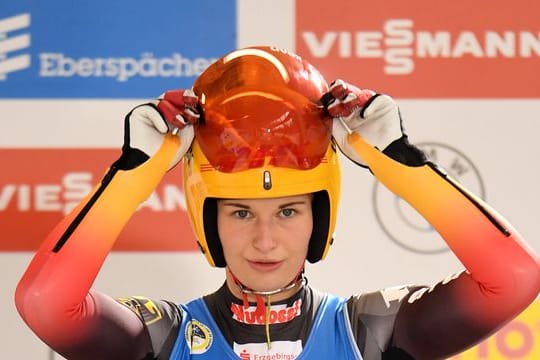 Julia Taubitz gewann auf der Kunsteisbahn am Königssee.