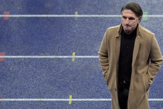 Hertha-Trainer Bruno Labbadia will mit seinem Team in der Tabelle weiter nach oben.