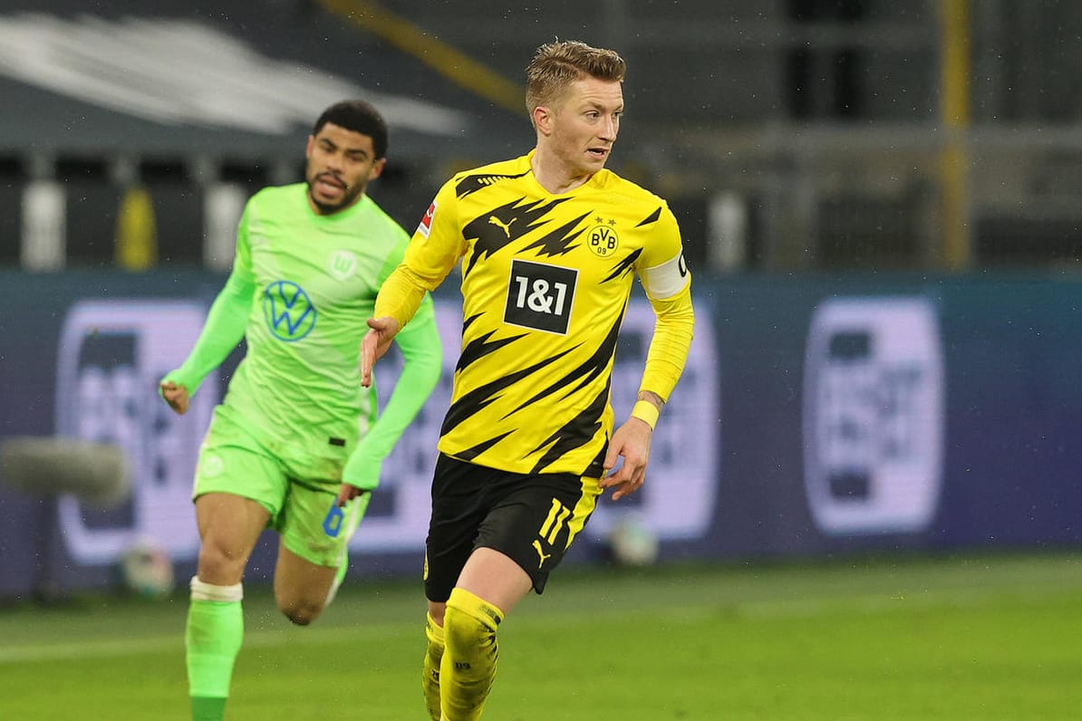 Marco Reus: Der BVB-Kapitän führte sein Team zu einem knappen Sieg gegen Wolfsburg.