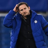 Frank Lampard: Der frühere Profi des FC Chelsea könnte bald seinen Job als Trainer der "Blues" verlieren.