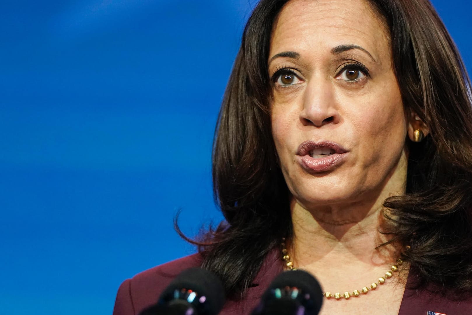 Kamala Harris: Sie wirft Donald Trump "Machtmissbrauch vor".