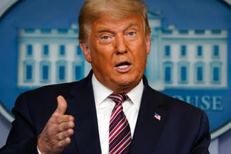 US-Präsident Donald Trump: Er hatte dem Innenminister von Georgia gedroht.