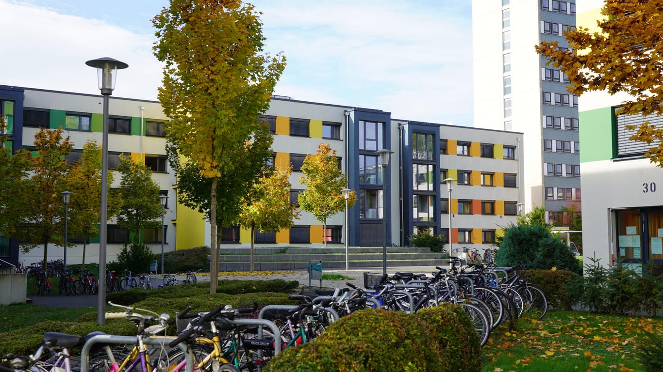 Studentenwohnheim Inter II: Viele Zimmer bleiben unvermietet.