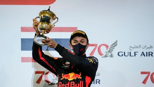 Rückt bei Red Bull vorerst wieder ins zweite Glied: Alexander Albon.