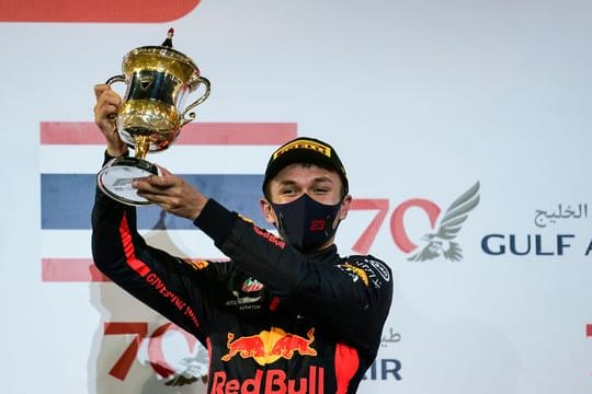 Rückt bei Red Bull vorerst wieder ins zweite Glied: Alexander Albon.