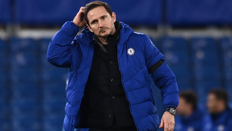 Frank Lampard: Der Chelsea-Trainer wurde am Montag bei den "Blues" entlassen.