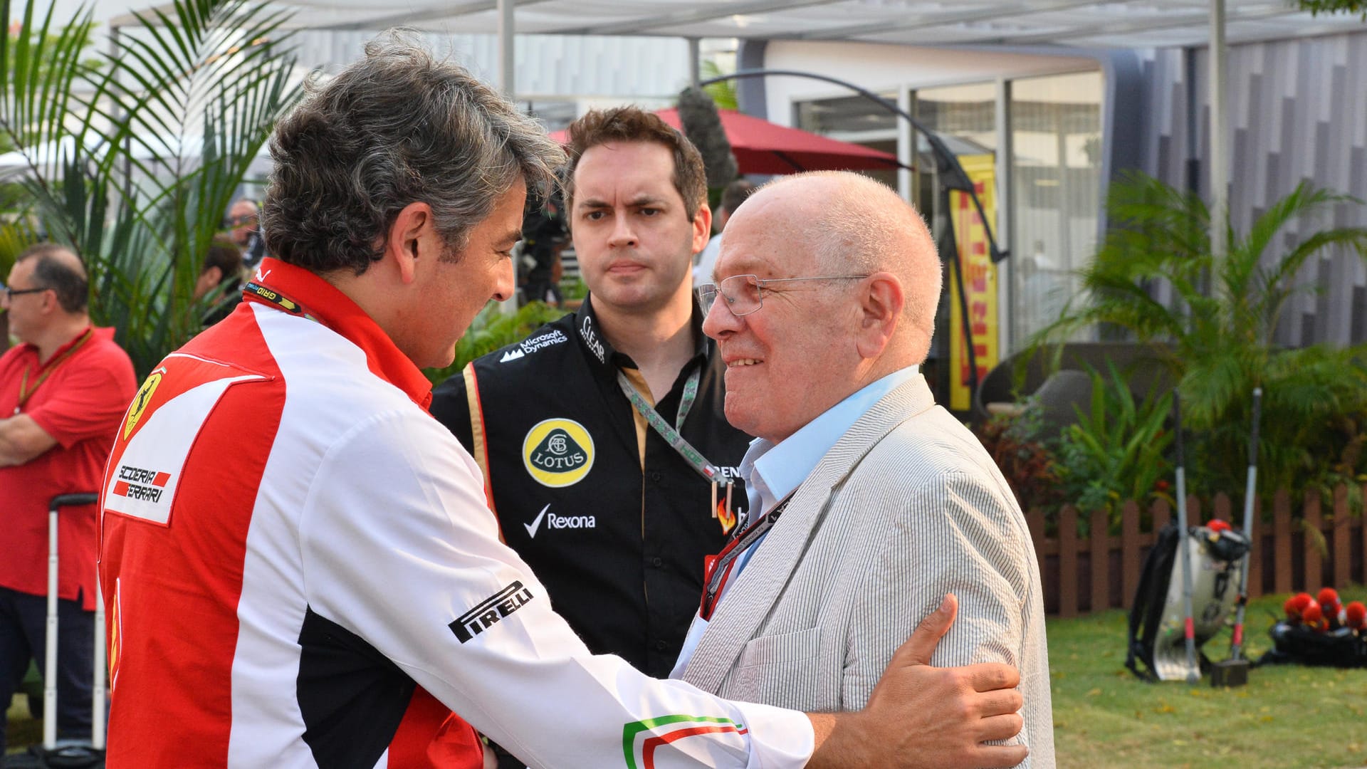 Marco Mattiacci (li.) und John Hogan (re.) (Archivfoto): Hogan sponserte mit einer Zigarettenmarke Jahrelang den Ferrari-Rennstall.