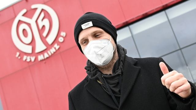 Bo Svensson nach der offiziellen Vorstellung als neuer Cheftrainer des FSV Mainz 05. Bo Svensson nach der offiziellen Vorstellung als neuer Cheftrainer des FSV Mainz 05.