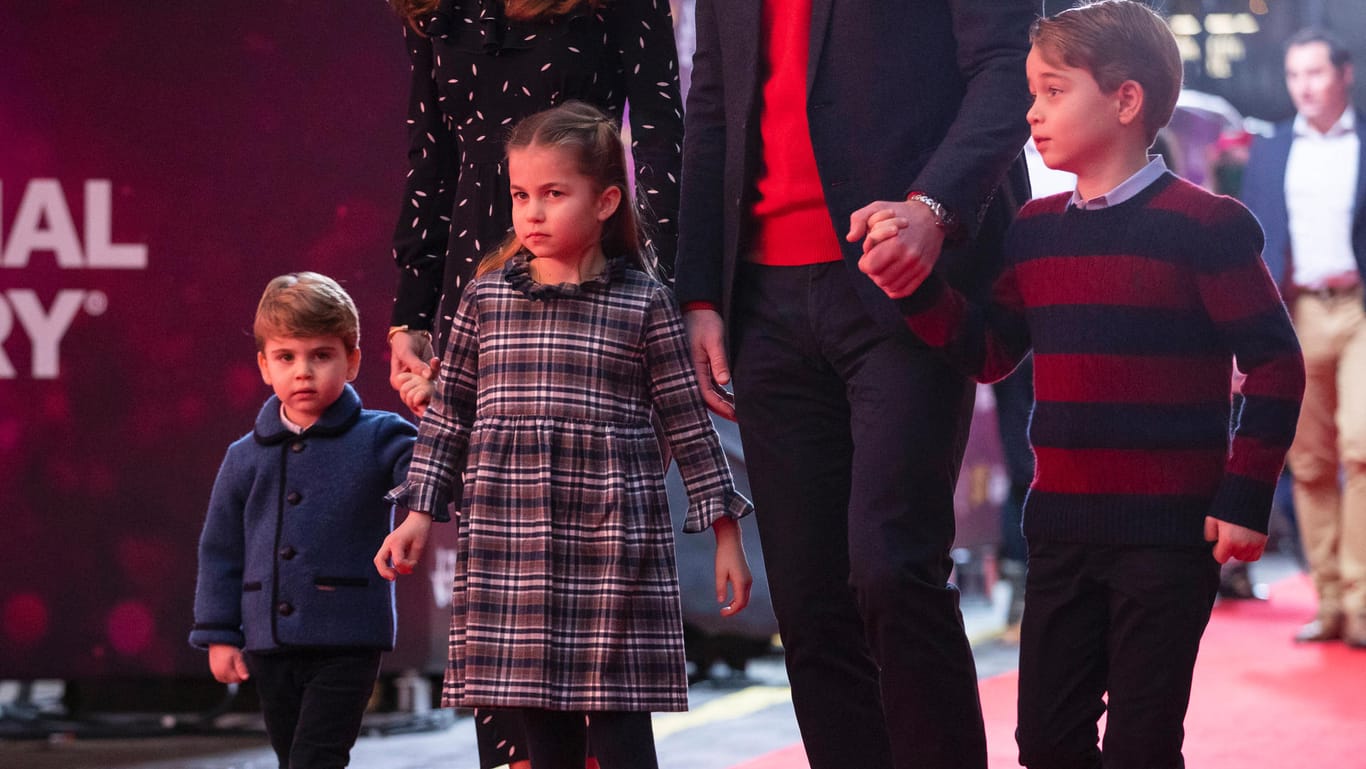 Prinz Louis, Prinzessin Charlotte und Prinz George: Auch in den nächsten Wochen müssen die Kinder von Prinz William und Herzogin Kate zuhause bleiben.