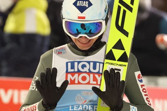 Erster bei der Qualifikation on Bischofshofen: Kamil Stoch.